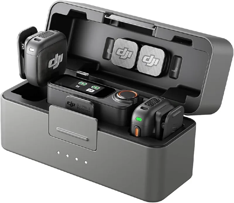 DJI Mic 3 (2TX + 1RX + Charging Case)