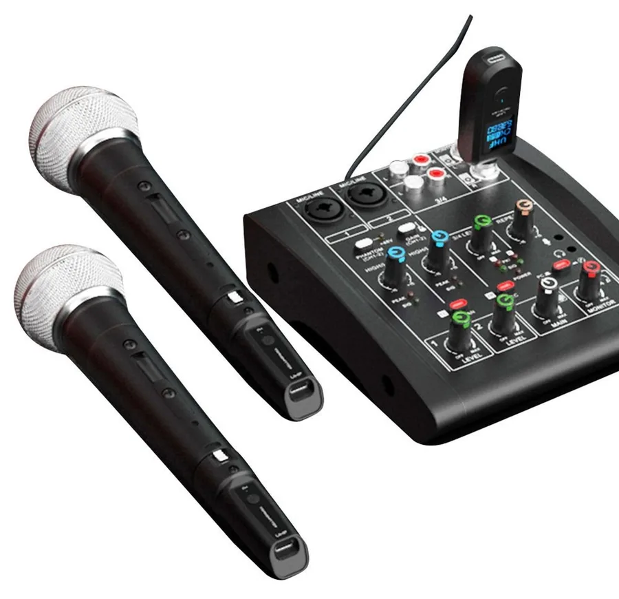 Блок для 2 беспроводных микрофонов