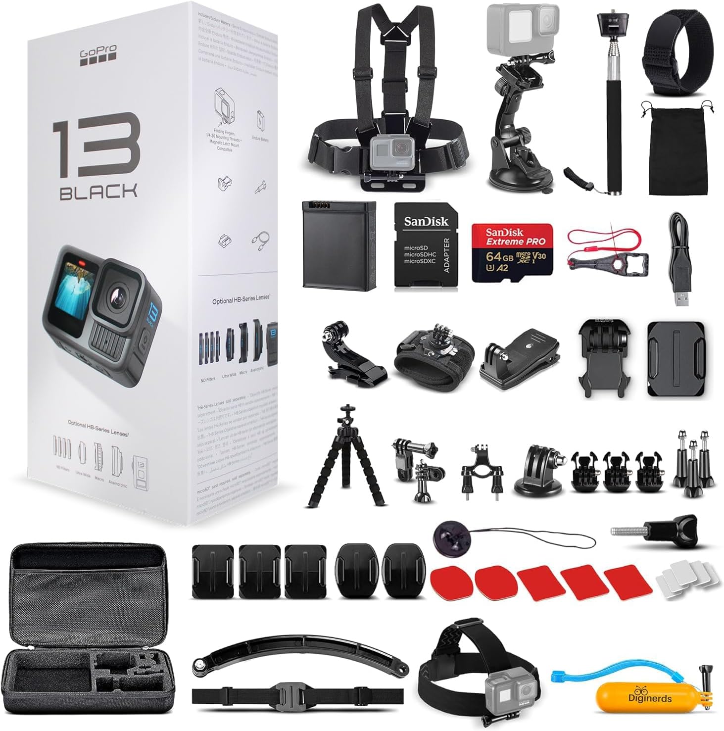 GoPro HERO 13 Accessory Bundle