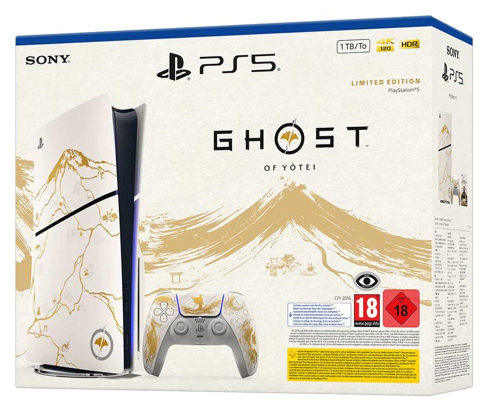 PS5 Slim Disk GHOST of YOTEI Limited Edition (без игры)