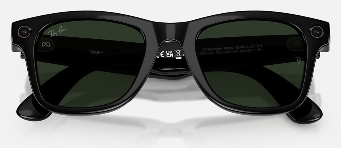 Ray-Ban Wayfarer Gen 2 RW4012 601/71 Shiny G15 Size 53(L)